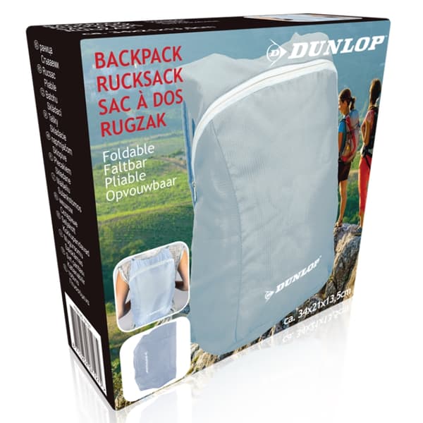 DunlopBackpackCape(vaaleanharmaa)