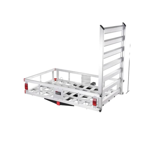 Peräkärryn tavarateline, alumiinirakenne, 500lb kantavuus,47x28x6 tuumaa