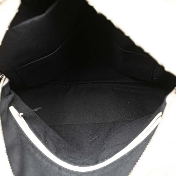 Pre-owned Bottega Veneta Nappa Intrecciato Backpack White