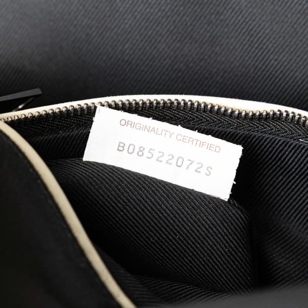 Pre-owned Bottega Veneta Nappa Intrecciato Backpack White