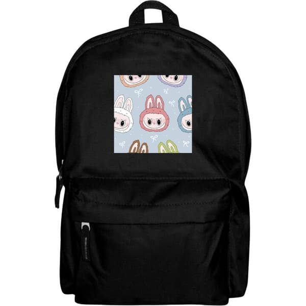 Ryggsäck i Lättviktsmaterial | Vuxen-Ryggsäck Pastel Labubu Sv