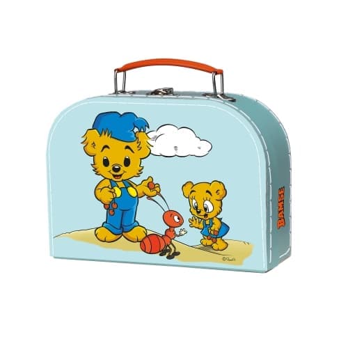 BAMSE PAPPVÄSKA TURKOS 25cm