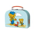 Miniatyrbild 1 av 2: BAMSE PAPPVÄSKA TURKOS 25cm
