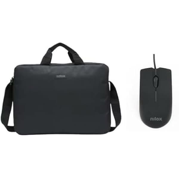 Laptop Ryggsäck - NILOX - NXBM001 - Polyester - Svart - 15,6 tum