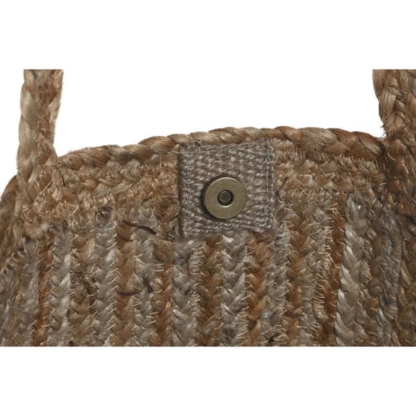 Damväska DKD Home Decor Brun Kräm 50 x 23 x 33 cm (2 antal)