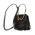 Miniatyrbillede 2 af 10: Pre-owned Gucci GG Marmont Matelasse Calfskin Backpack Black