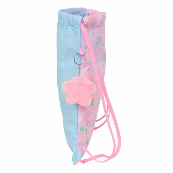Rygsæk med Snore BlackFit8 Smile Blå Pink 35 x 40 x 1 cm