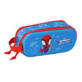 Miniatyrbillede 1 af 3: Dobbelt carry-all Spider-Man Rød Marineblå 21 x 8 x 6 cm 3D