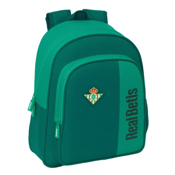 Skoletaske Real Betis Balompié Akvamarin 28 x 34 x 10 cm