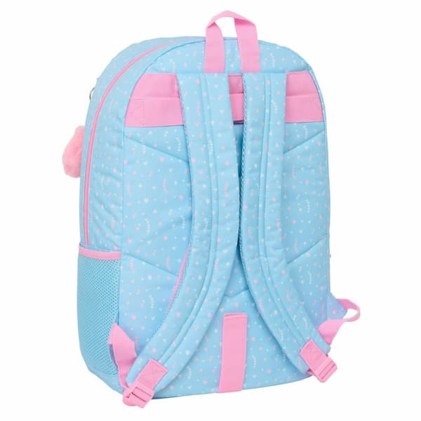 Skolryggsäck BlackFit8 Smile Blå Rosa 30 x 46 x 14 cm