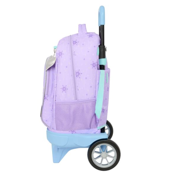 Skolväska med hjul Frozen Spirit Lila 33 x 45 x 22 cm