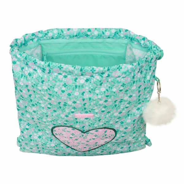 Skopåse med remmar Safta Cuore Mint 35 x 40 x 1 cm