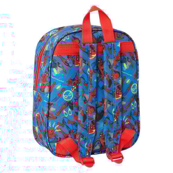 Barnryggsäck Spider-Man Röd Marinblå 22 x 27 x 10 cm 3D