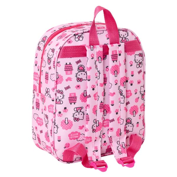 Skolryggsäck Hello Kitty Rosa 22 x 27 x 10 cm