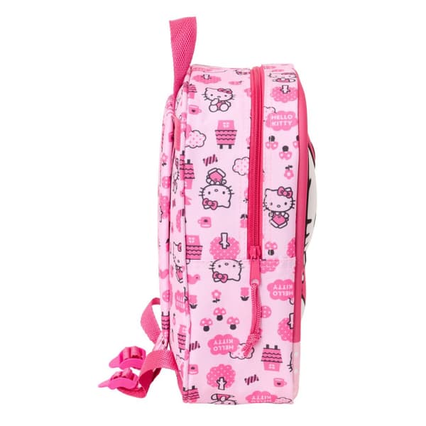 Skolryggsäck Hello Kitty Rosa 22 x 27 x 10 cm