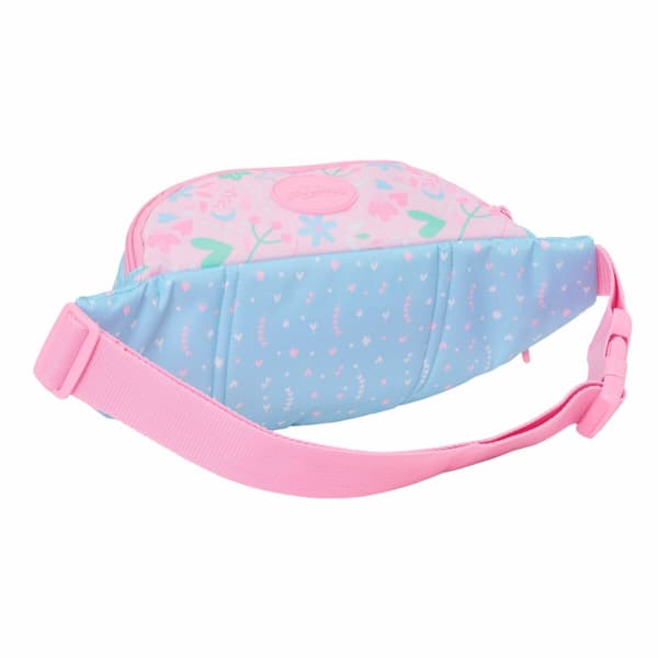 Bæltetaske BlackFit8 Smile Pink Lyseblå 23 x 12 x 9 cm