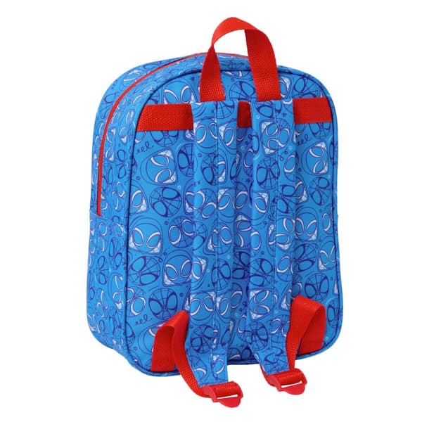Børnetaske Spider-Man Rød Marineblå 22 x 27 x 10 cm 3D