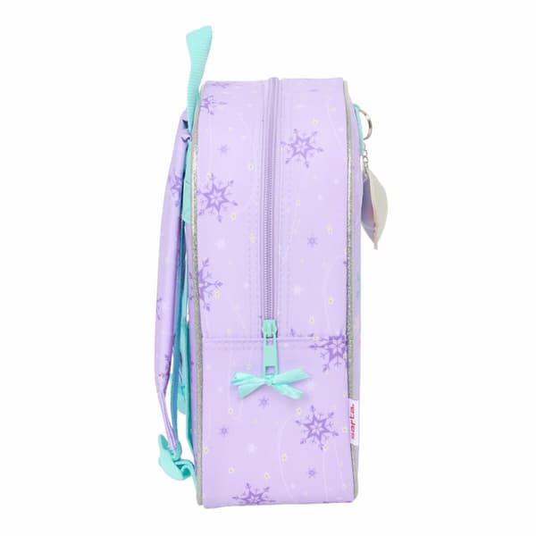 Lasten laukku Frozen Spirit Liila 22 x 27 x 10 cm