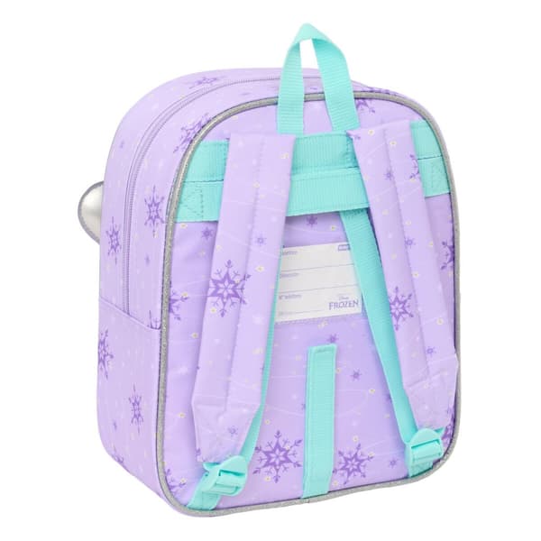 Lasten laukku Frozen Spirit Liila 22 x 27 x 10 cm