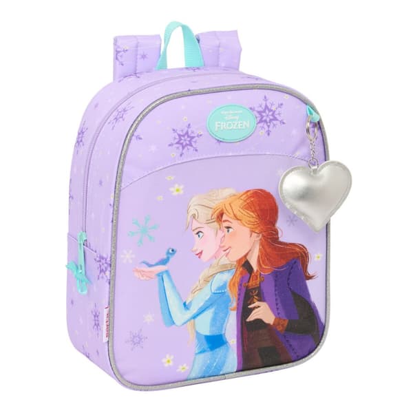 Lasten laukku Frozen Spirit Liila 22 x 27 x 10 cm