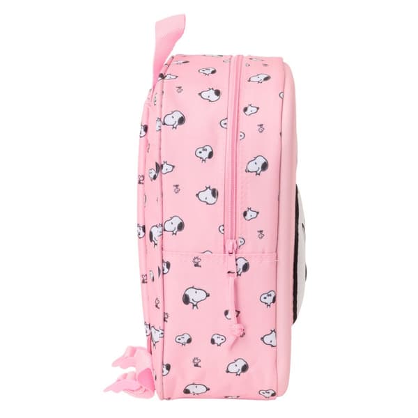 Lasten laukku Snoopy Pinkki 22 x 27 x 10 cm 3D
