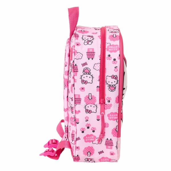 Skolryggsäck Hello Kitty Rosa 22 x 27 x 10 cm