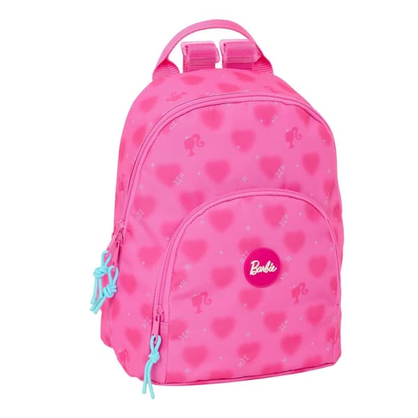 Skolryggsäck Barbie Corazones Rosa