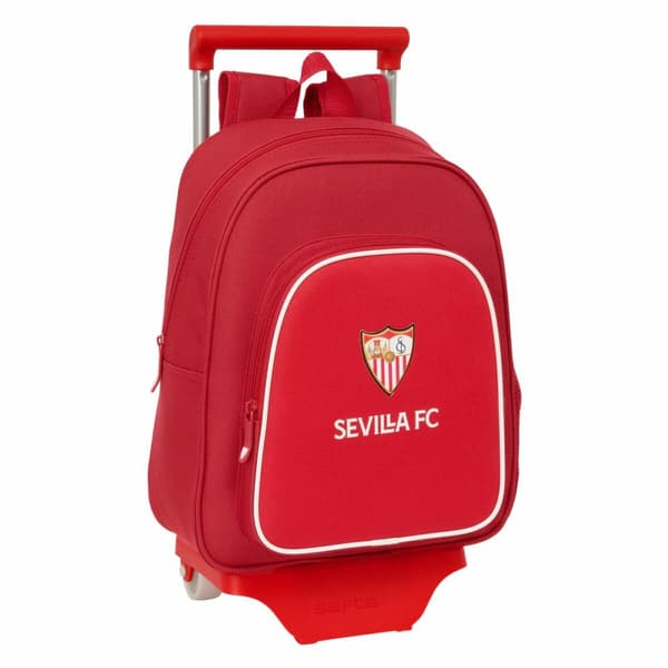 Skolryggsäck Sevilla Fútbol Club Röd 28 x 34 x 10 cm
