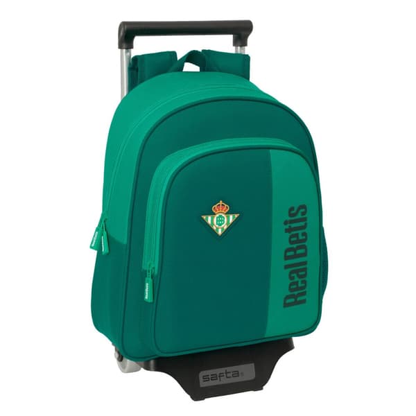 Skolryggsäck Real Betis Balompié Grön 28 x 34 x 10 cm