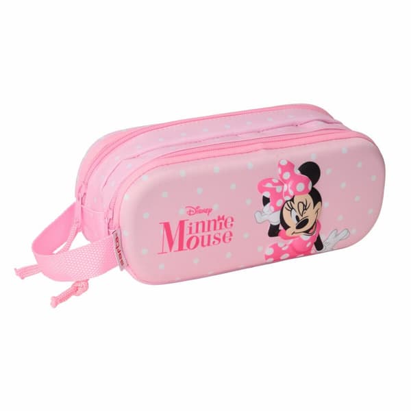 Skoletaske Minnie Mouse Pink 21 x 8 x 6 cm