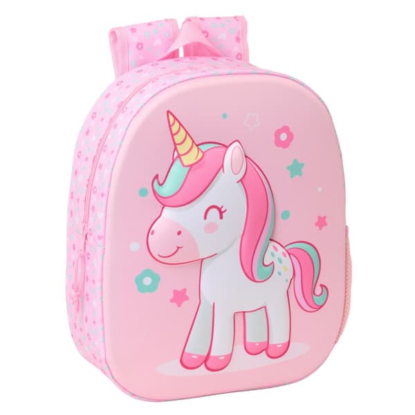Skoletaske Safta Pink 27 x 33 x 10 cm
