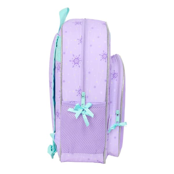 Koululaukku Frozen Spirit Liila 32 x 38 x 12 cm