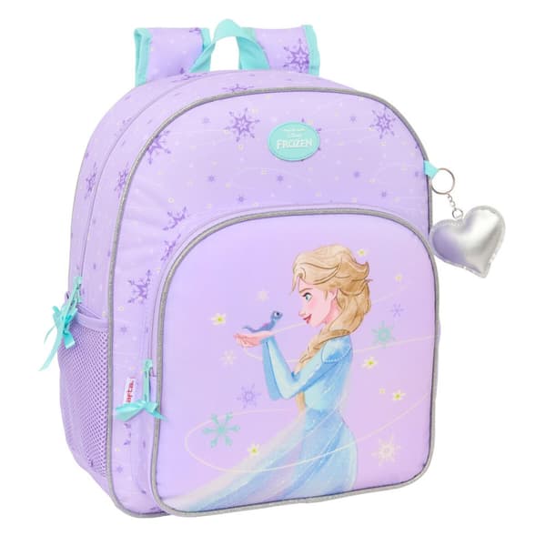 Koululaukku Frozen Spirit Liila 32 x 38 x 12 cm