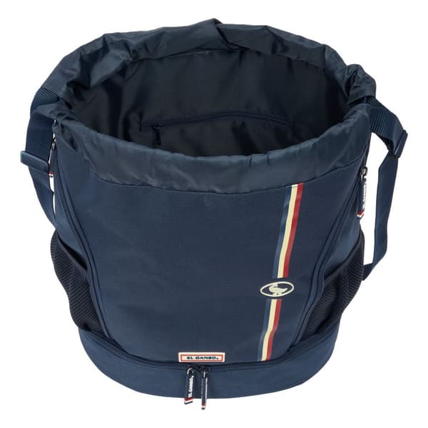 Ryggsekk med Stringer El Ganso Eclipse Marineblå 35 x 40 x 1 cm