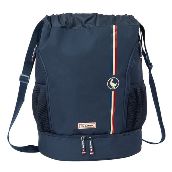 Ryggsekk med Stringer El Ganso Eclipse Marineblå 35 x 40 x 1 cm
