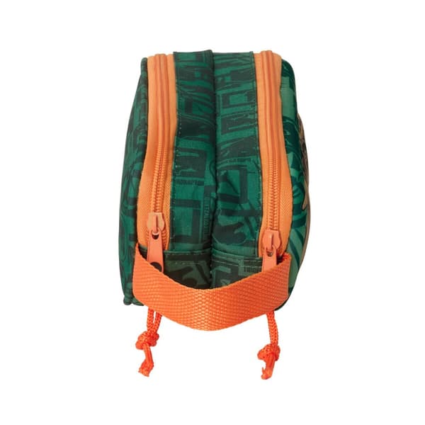 Dobbelbag Jurassic World Mørkegrønn 21 x 8 x 6 cm 3D