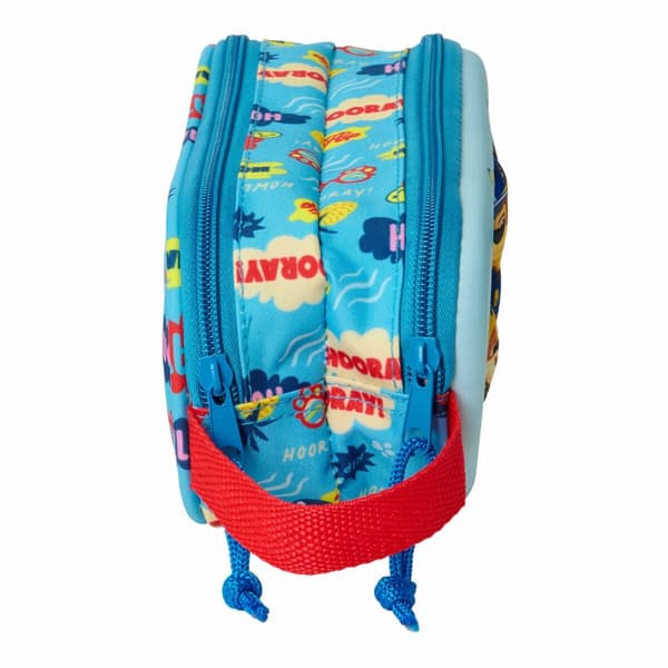 Dobbelbag The Paw Patrol Blå 21 x 8 x 6 cm 3D