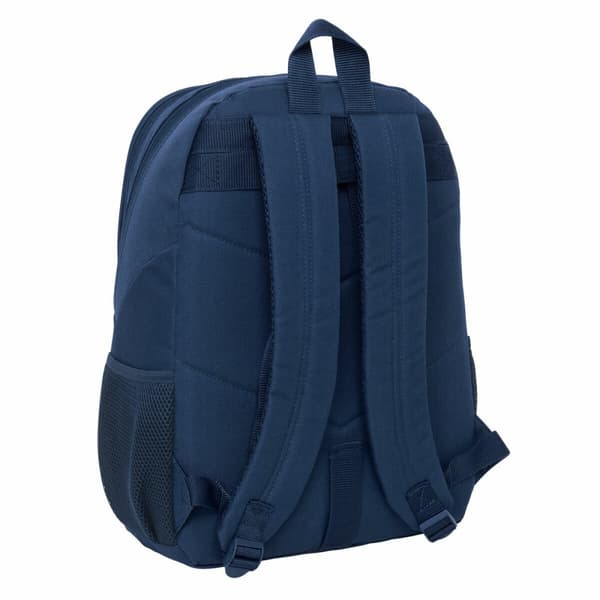 Skolebag Munich Blue indigo Blå 32 x 44 x 16 cm