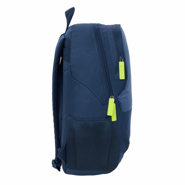 Skolebag Munich Blue indigo Blå 32 x 44 x 16 cm