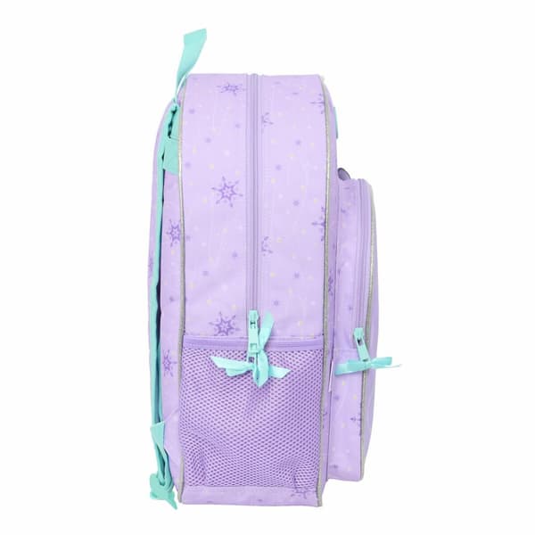 Koululaukku Frozen Spirit Liila 33 x 42 x 14 cm