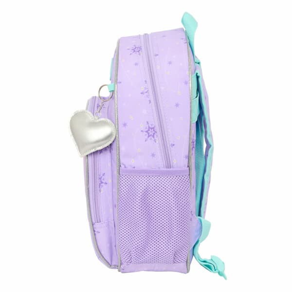 Koululaukku Frozen Spirit Liila 28 x 34 x 10 cm
