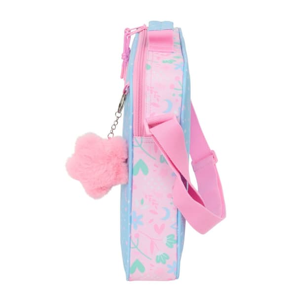 Koululaukku BlackFit8 Smile Pinkki Vaaleansininen 38 x 28 x 6 cm