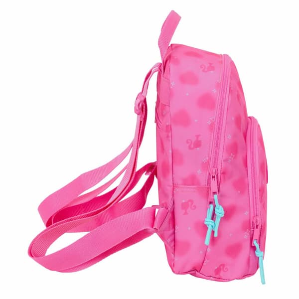 Koululaukku Barbie Corazones Pinkki