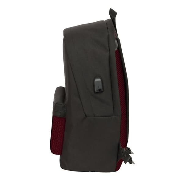 Koululaukku Munich +usb munich Musta 31 x 44 x 18 cm