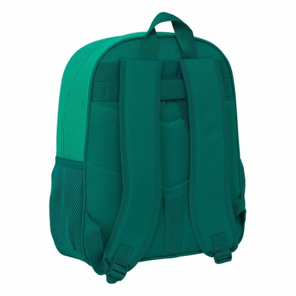 Koululaukku Real Betis Balompié Vihreä 32 x 38 x 12 cm