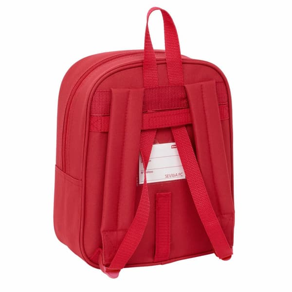 Børnetaske Sevilla Fútbol Club Rød 22 x 27 x 10 cm