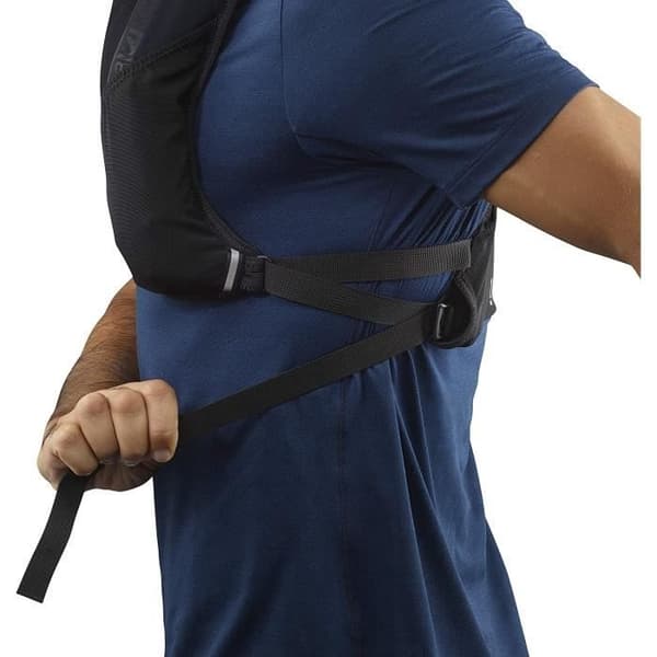 Löparryggsäck - SALOMON - AGILE 2 SET - 2 L - 2 SoftFlask-flaskor 500 ml - Svart