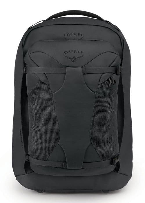 Ryggsäck - Osprey - Farpoint 70 - Mörkgrå - 70L - Ergonomisk och justerbar