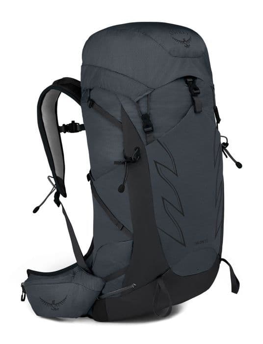Vandringsryggsäck - Osprey - Talon 33 L / XL - Grå - Ergonomisk - Hydrofobisk