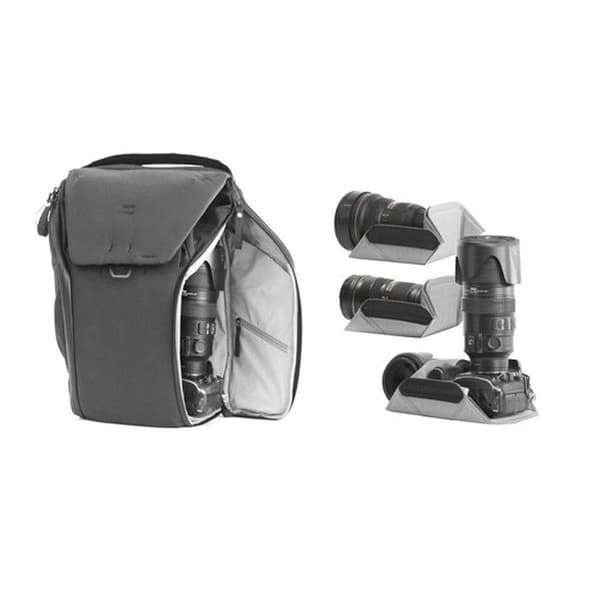 Ryggsäck - Peak Design - Everyday 20L v2 - Svart - 3 objektiv - 15 tum dator